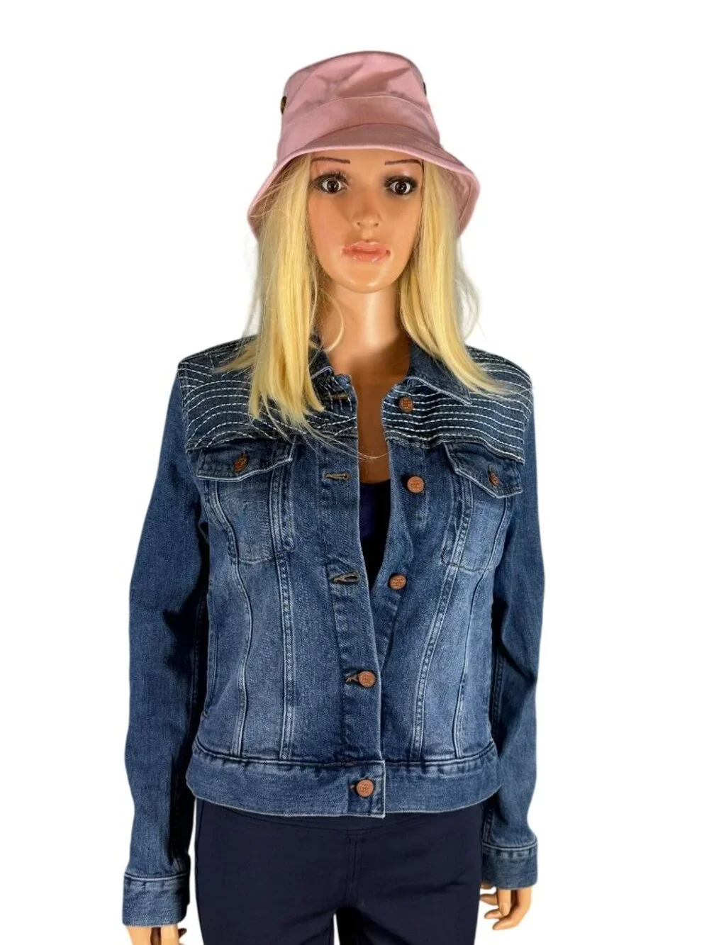 NWOT Tilley The Iconic T1 Bucket - Light Pink 7 1/2 60cm Large New